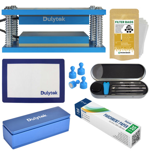 Dulytek® Retrofit Rosin Heat Plate Kit, 4" x 9", and Accessories Bundle