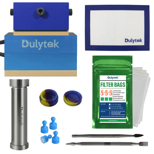 Dulytek® Retrofit Rosin Heat Plate Kit, 3" x 5", and Accessories Bundle
