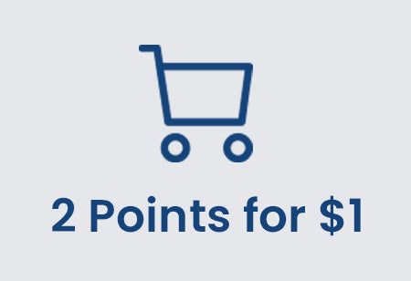 Dulytek Loalty Rewards Program - Earn 2 points for every dollar spent