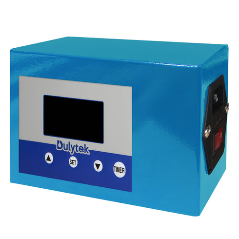 Dulytek® Retrofit Two Channel Caged Rosin Heat Plate Kit, 3" x 6" Food-Grade Anodized Aluminum Dual Heating Plates, for 10 - 20 Ton Shop Presses