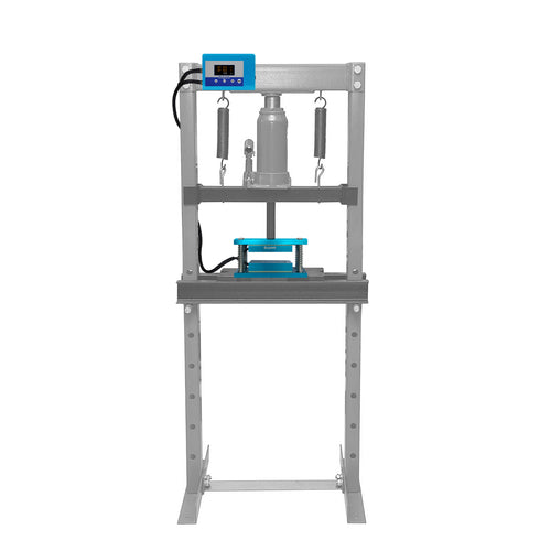 Dulytek® Retrofit Two Channel Caged Rosin Heat Plate Kit, 3" x 6" Food-Grade Anodized Aluminum Dual Heating Plates, for 10 - 20 Ton Shop Presses