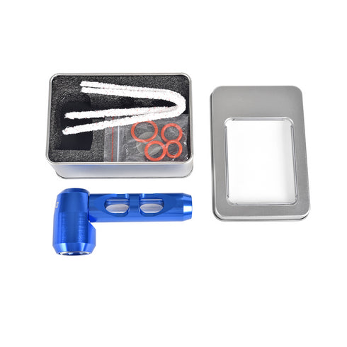 Dulytek® Shockproof Glass and Metal Pollen Bowl Pipe